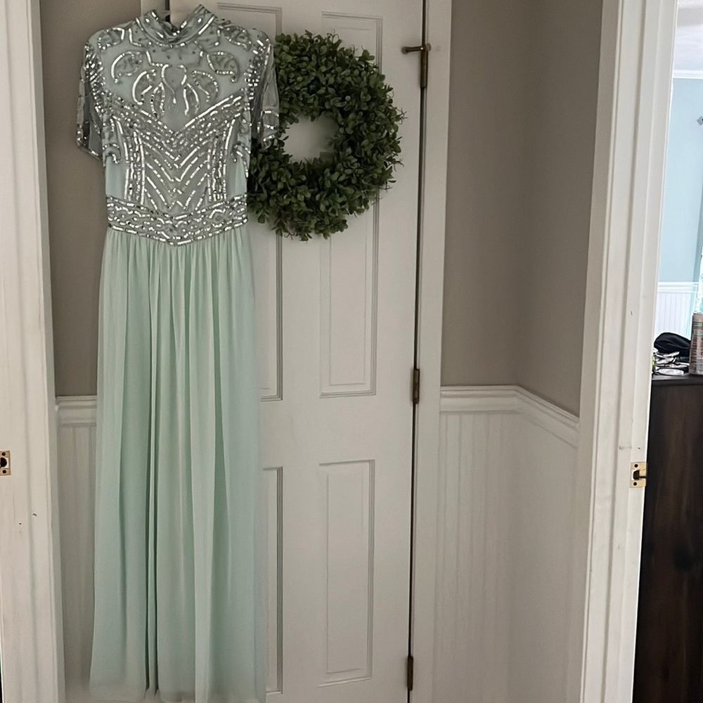 ASOS jeweled bodice maxi